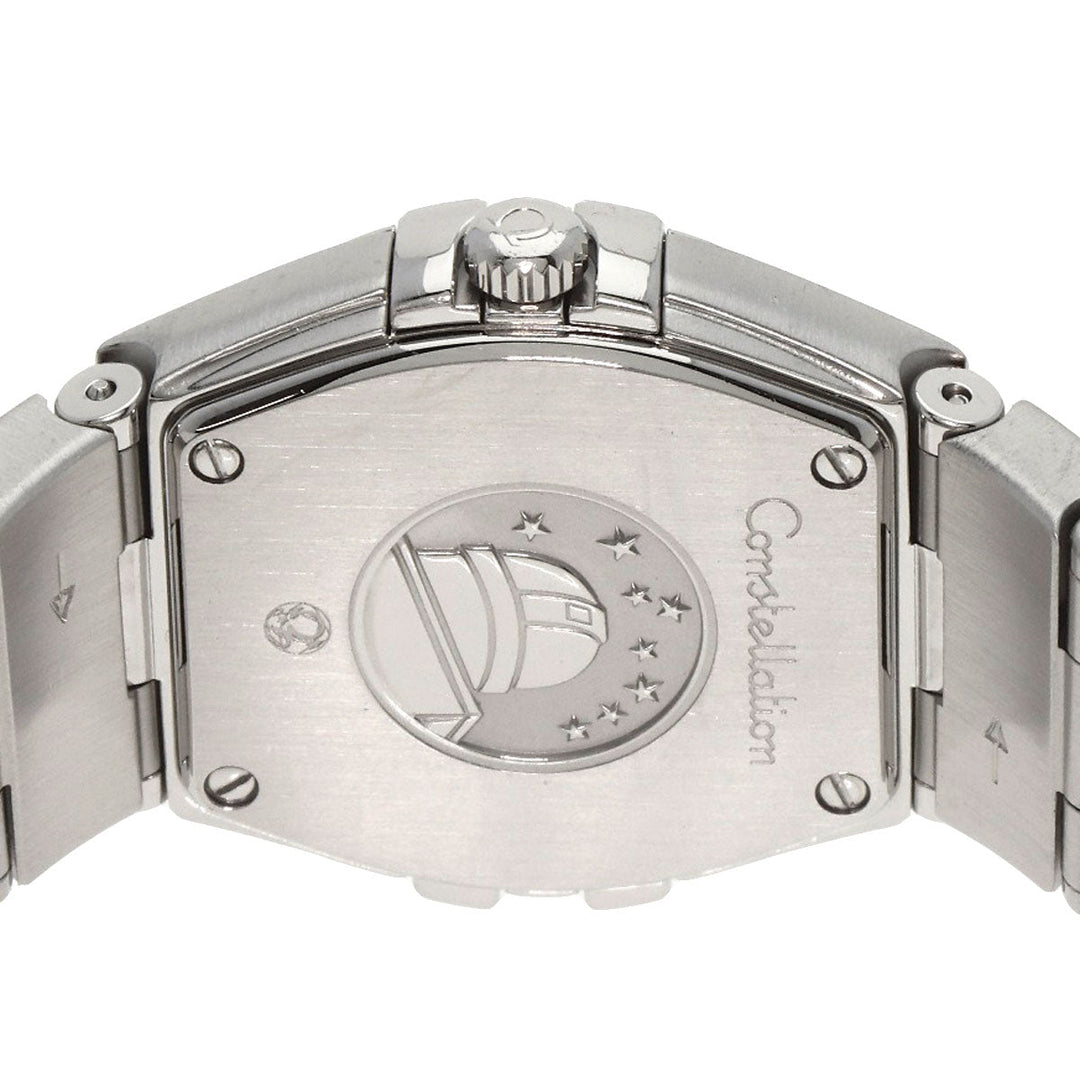 OMEGA Watches Quartz 123.10.24.60.55.001 Stainless Steel , Stainless Steel Silver Constellation Brush 12P Diamond White shell dial Women Used Authentic