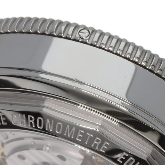 BREITLING Watches Mechanical Automatic AB0162 Stainless Steel, Rubber Silver Superocean Heritage B01 Chronograph 44 black dial mens Used Authentic