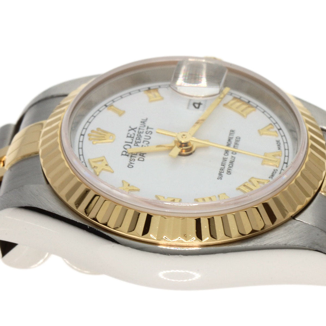 ROLEX Watches Mechanical Automatic 79173 Stainless Steel , SSxK18YG , K18YG gold Datejust white dial Women Used Authentic