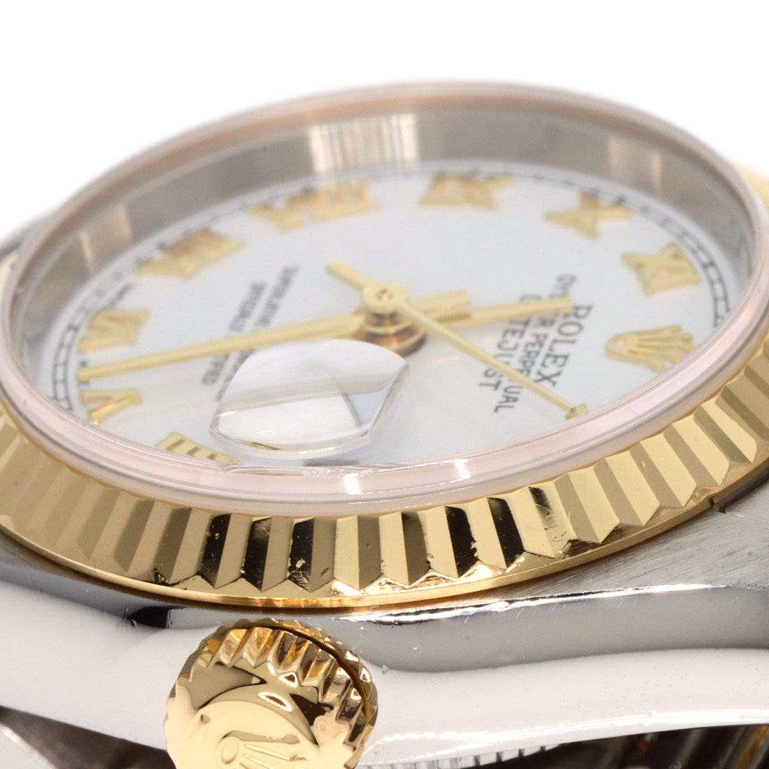 ROLEX Watches Mechanical Automatic 79173 Stainless Steel , SSxK18YG , K18YG gold Datejust white dial Women Used Authentic