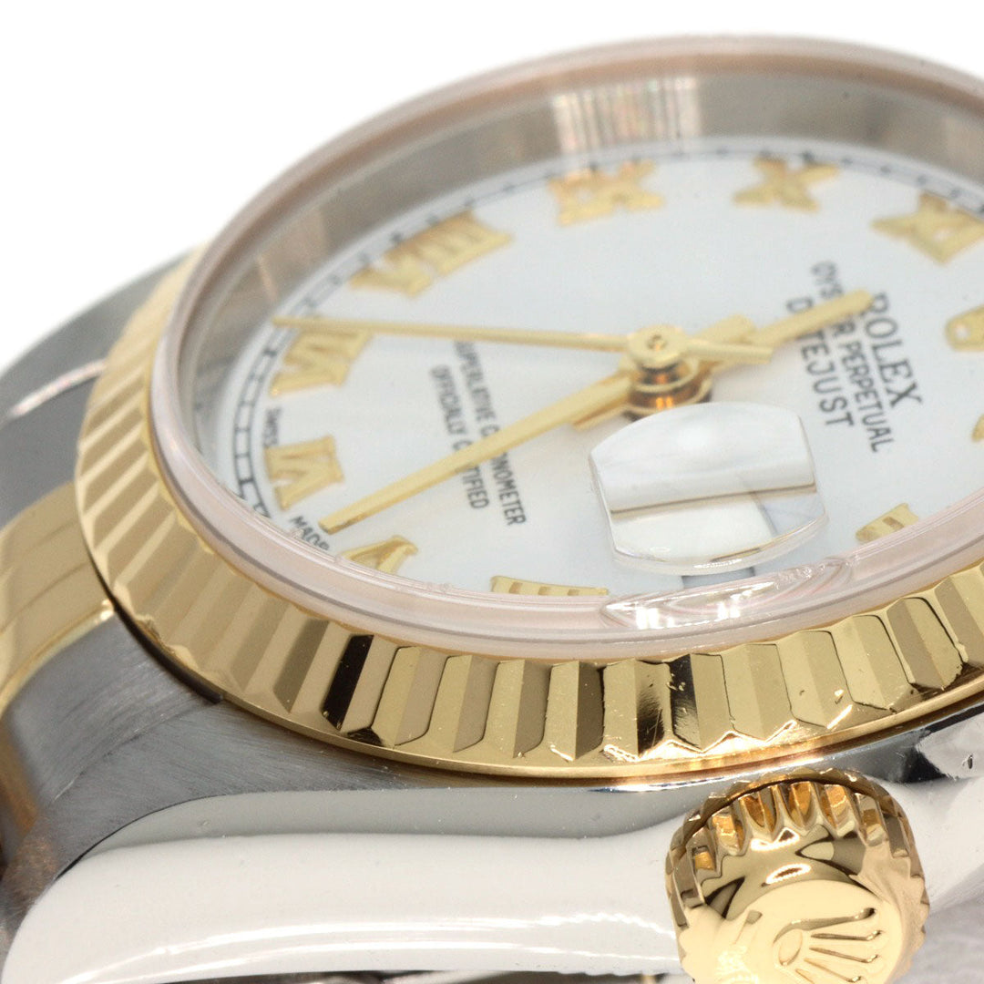 ROLEX Watches Mechanical Automatic 79173 Stainless Steel , SSxK18YG , K18YG gold Datejust white dial Women Used Authentic