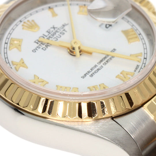 ROLEX Watches Mechanical Automatic 79173 Stainless Steel , SSxK18YG , K18YG gold Datejust white dial Women Used Authentic