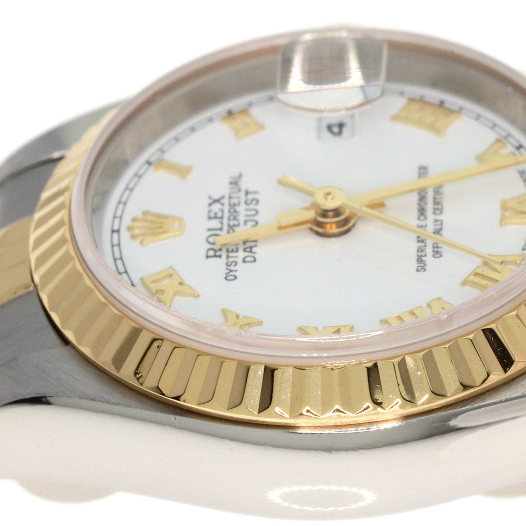 ROLEX Watches Mechanical Automatic 79173 Stainless Steel , SSxK18YG , K18YG gold Datejust white dial Women Used Authentic