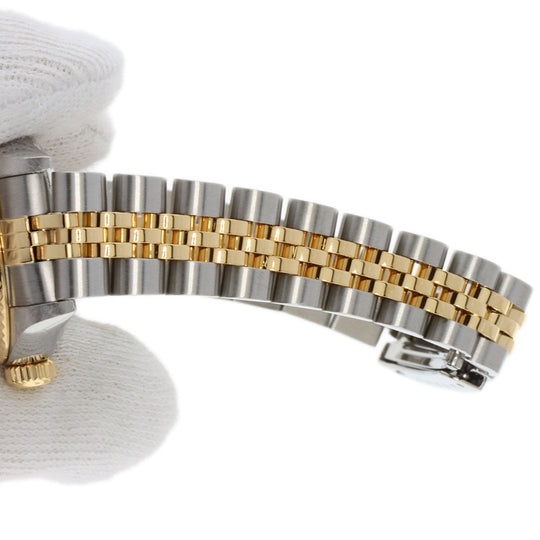 ROLEX Watches Mechanical Automatic 79173 Stainless Steel , SSxK18YG , K18YG gold Datejust white dial Women Used Authentic