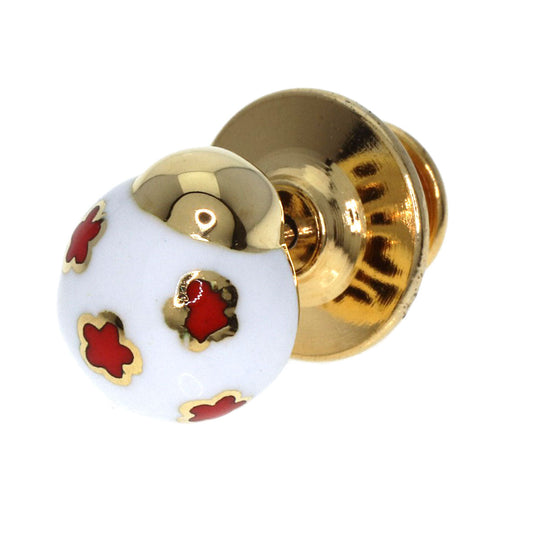 PASQUALE BRUNI Brooch 18K Yellow Gold gold Ladybug Enamel Pin Brooch Women Used Authentic