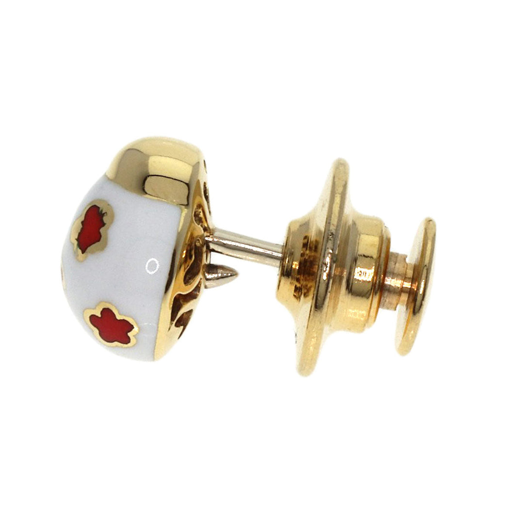 PASQUALE BRUNI Brooch 18K Yellow Gold gold Ladybug Enamel Pin Brooch Women Used Authentic