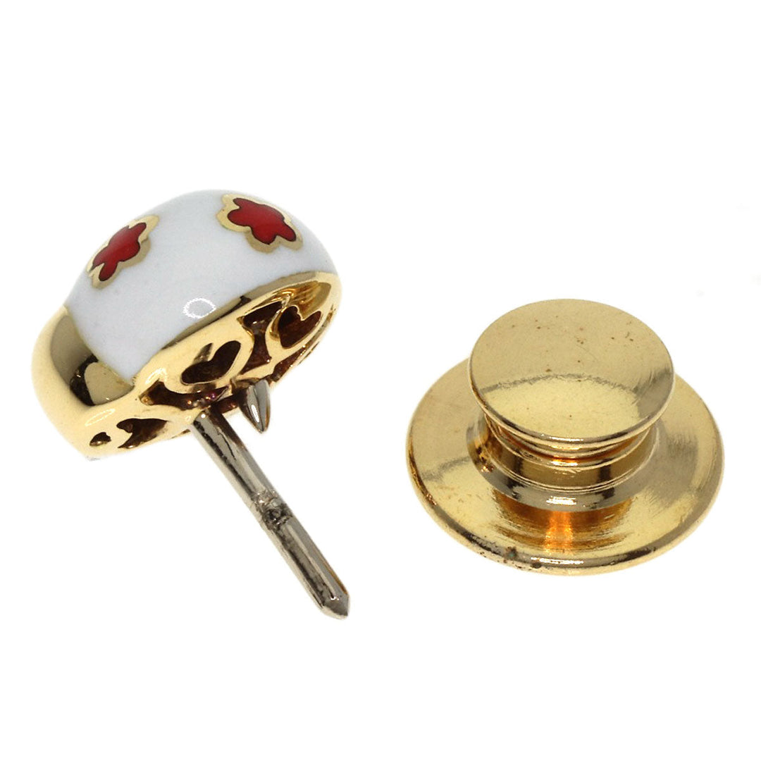 PASQUALE BRUNI Brooch 18K Yellow Gold gold Ladybug Enamel Pin Brooch Women Used Authentic