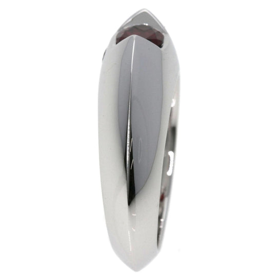 PIAGET Ring K18WG Silver Aura Garnet Diamond #46