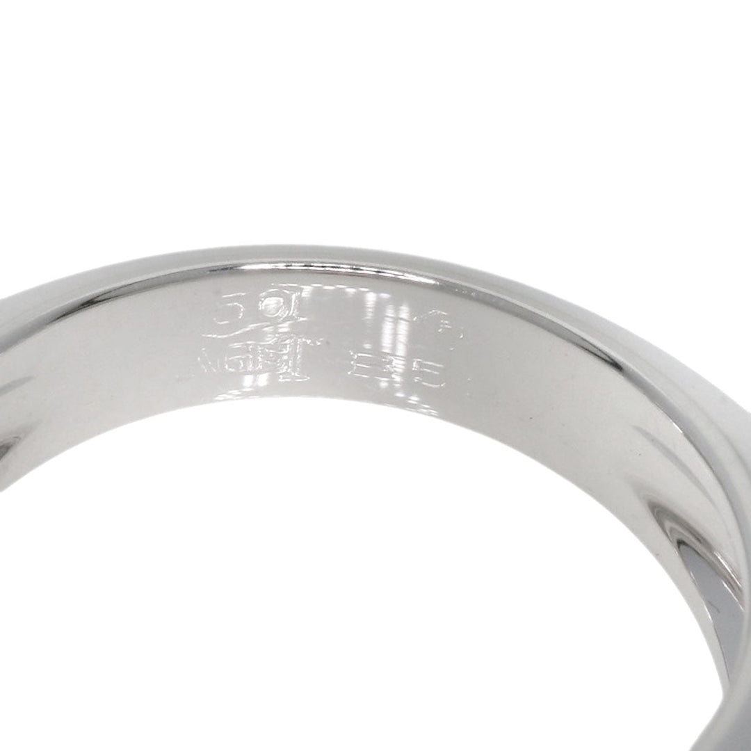 PIAGET Ring K18WG Silver Aura Garnet Diamond #46