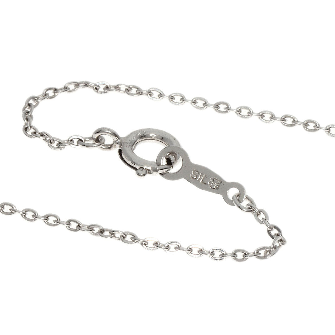 MIKIMOTO Necklace SV Silver Pearl Women Used Authentic