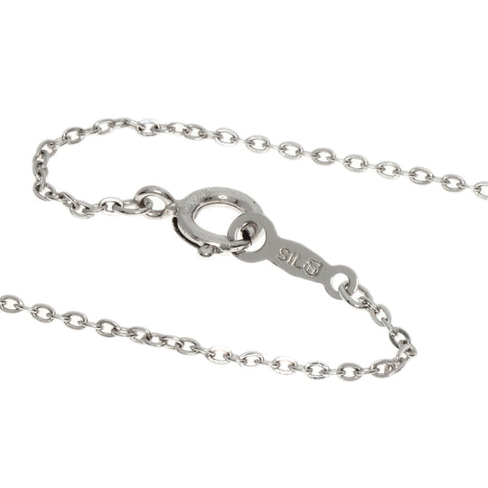 MIKIMOTO Necklace SV Silver Pearl Women Used Authentic