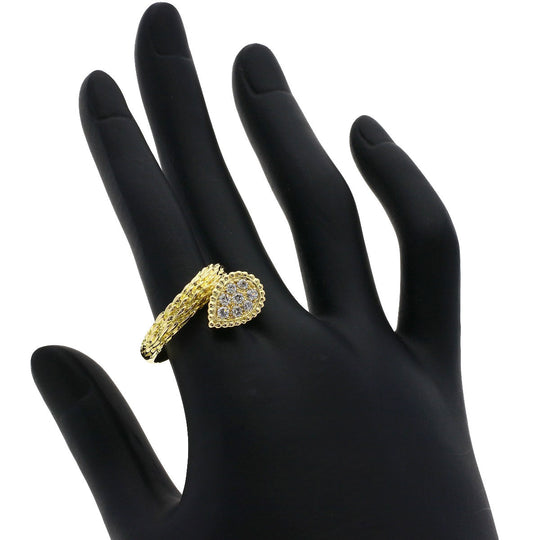 Boucheron Ring 18K Yellow Gold gold Serpent Boheme Diamond