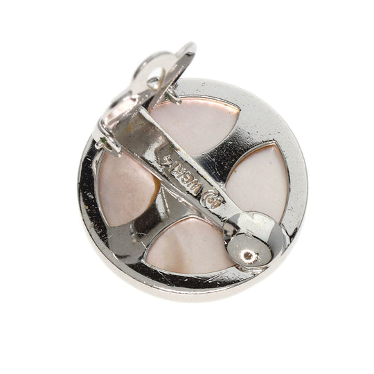 TASAKI Earring K14WG Silver Mabe Pearl Pearl Women Used Authentic