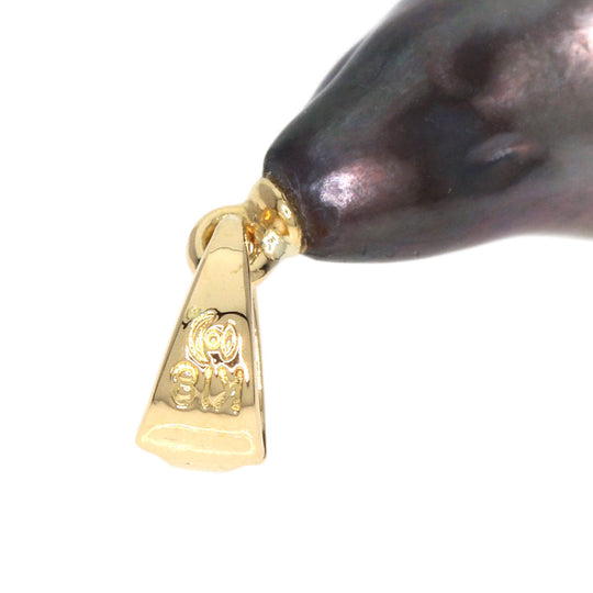 TASAKI Pendant top 18K Yellow Gold gold Baroque pearl Pearl