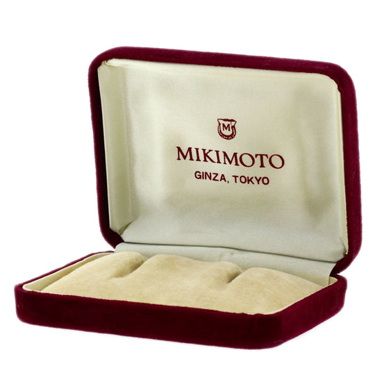 MIKIMOTO Earring SV Silver Akoya pearl Pearl Women Used Authentic