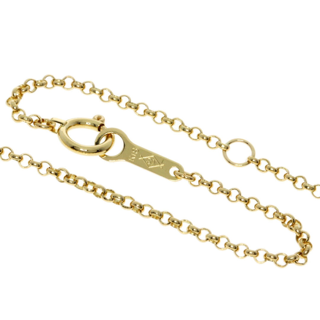 TASAKI Necklace 18K Yellow Gold gold Diamond Necklace Earrings 2-piece set Women Used Authentic