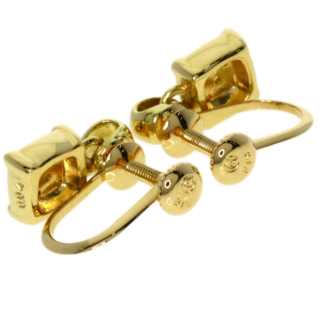 TASAKI Necklace 18K Yellow Gold gold Diamond Necklace Earrings 2-piece set Women Used Authentic