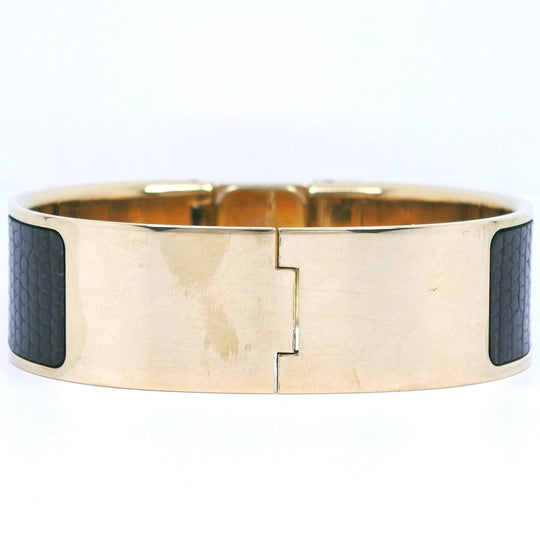 HERMES Watches Quartz L01.201 Plated Gold , Leather gold Location gold dial Women Used Authentic