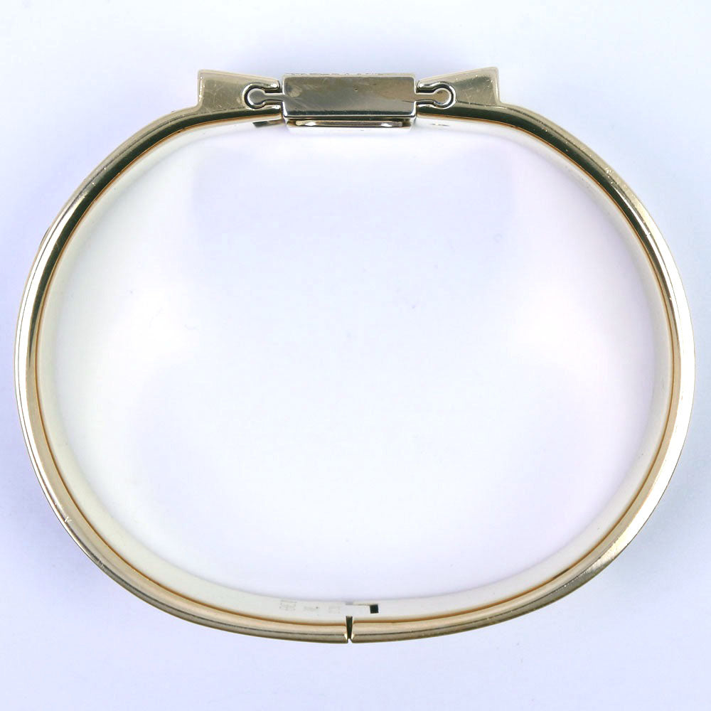 HERMES Watches Quartz L01.201 Plated Gold , Leather gold Location gold dial Women Used Authentic
