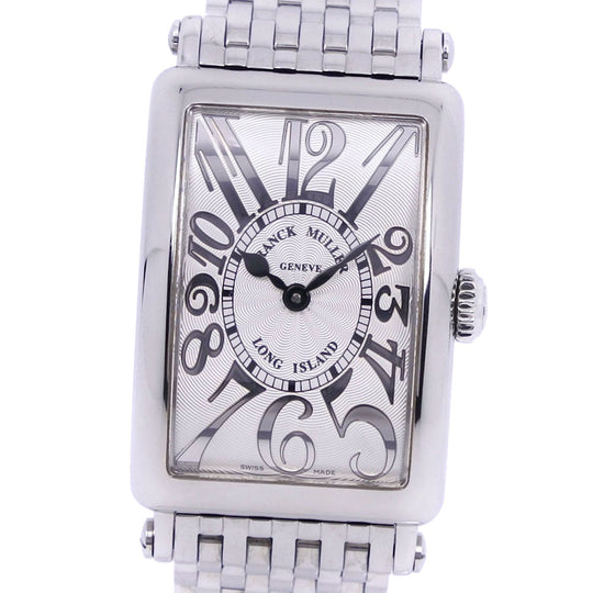 FRANCK MULLER Watches Quartz 902QZ Stainless Steel Silver Long Island Silver dial Women Used Authentic