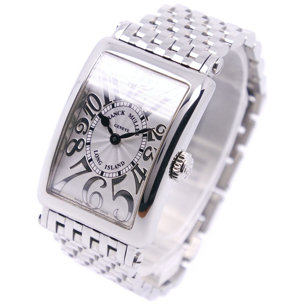 FRANCK MULLER Watches Quartz 902QZ Stainless Steel Silver Long Island Silver dial Women Used Authentic