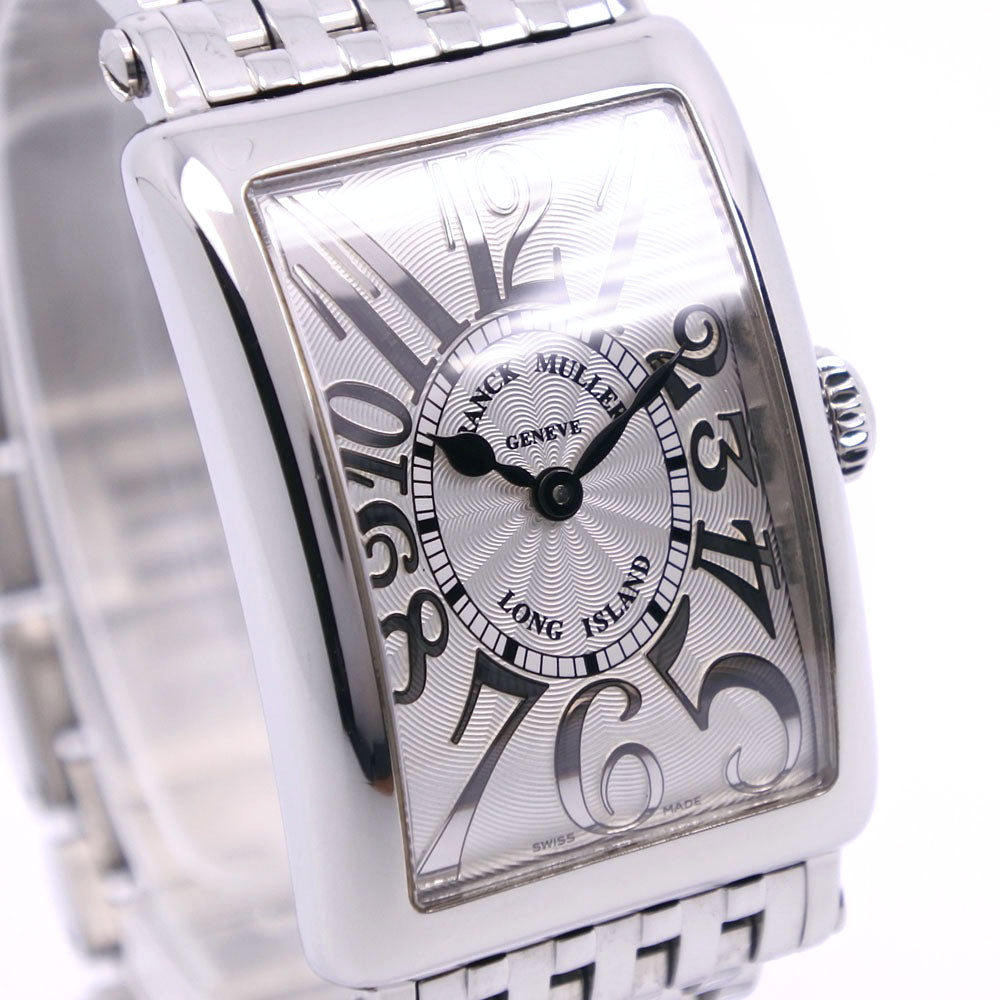 FRANCK MULLER Watches Quartz 902QZ Stainless Steel Silver Long Island Silver dial Women Used Authentic