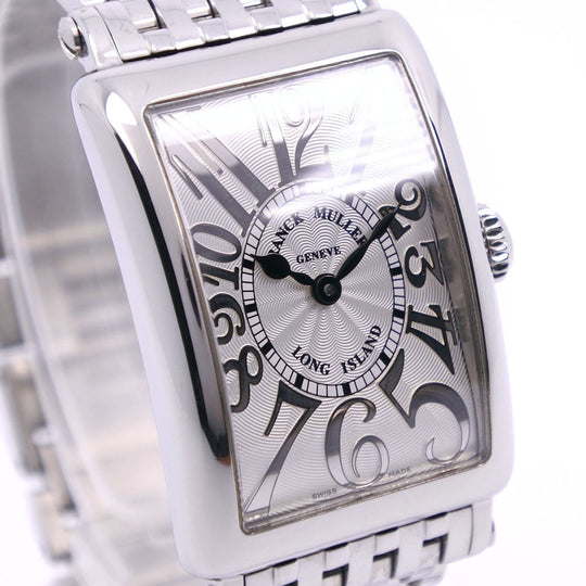 FRANCK MULLER Watches Quartz 902QZ Stainless Steel Silver Long Island Silver dial Women Used Authentic