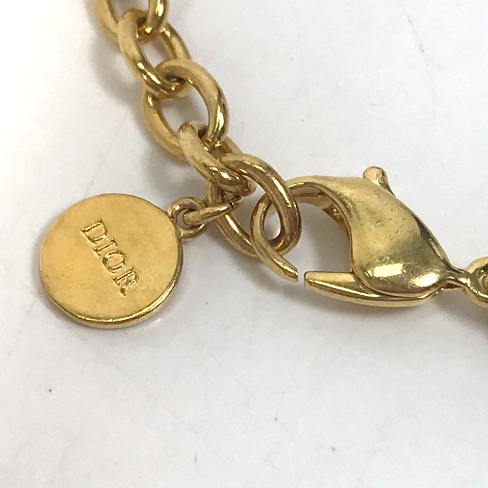 Christian Dior Necklace metal gold Danseuse Etoile Choker mens Used Authentic