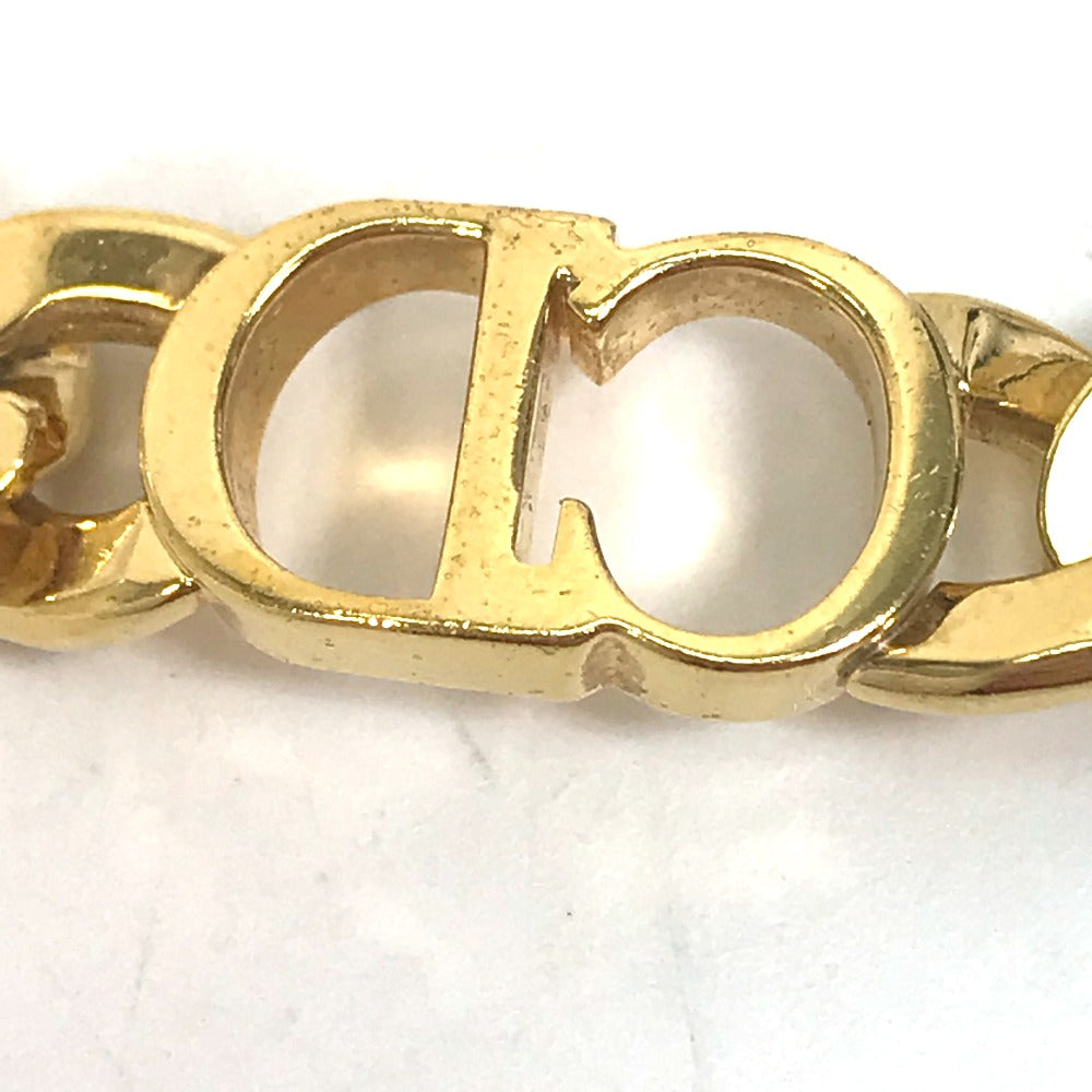 Christian Dior Necklace metal gold Danseuse Etoile Choker mens Used Authentic