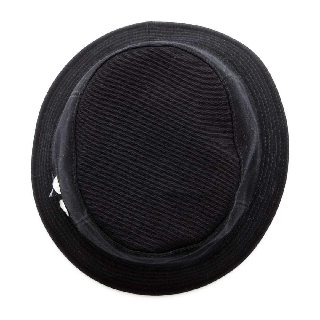 HERMES Calvi Cotton Black Bucket Hat Preloved
