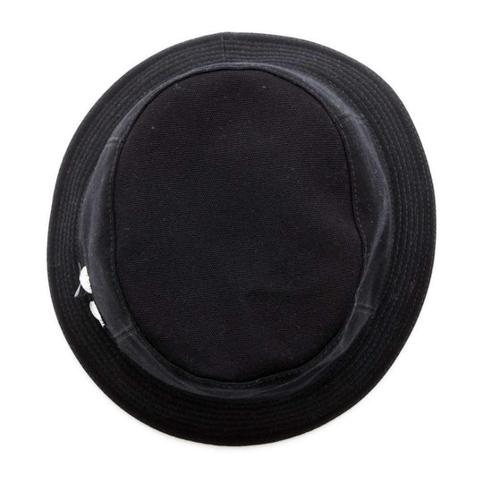 HERMES Calvi Cotton Black Bucket Hat Preloved