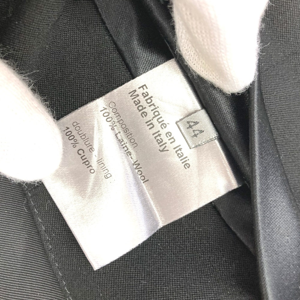 Dior belt Wool, Cupra black 2 button Cummerbund Belt mens 44 Used Authentic