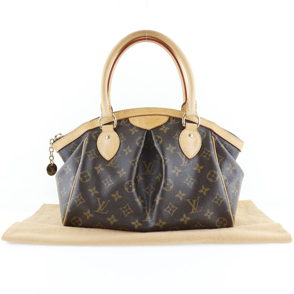 LOUIS VUITTON Handbag M40143 Monogram canvas Brown Tivoli PM Women Used Authentic