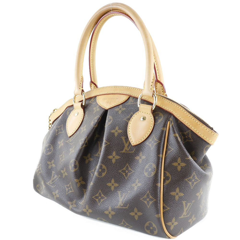 LOUIS VUITTON Handbag M40143 Monogram canvas Brown Tivoli PM Women Used Authentic