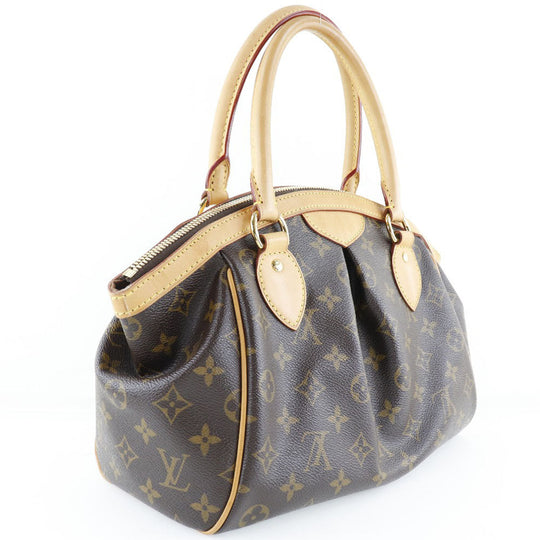 LOUIS VUITTON Handbag M40143 Monogram canvas Brown Tivoli PM Women Used Authentic