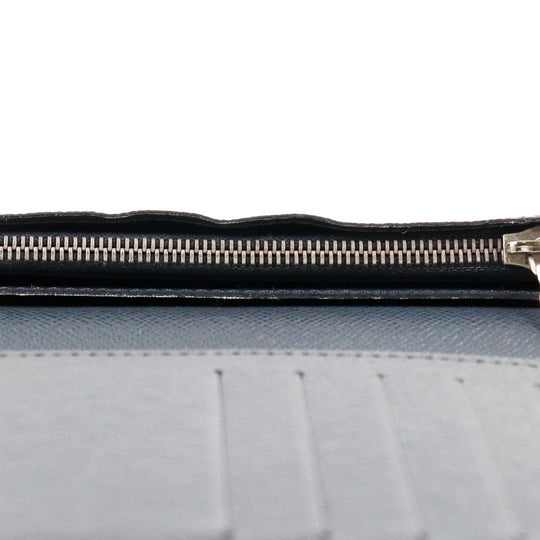 LOUIS VUITTON Long Wallet Purse M60615 Epi Leather Navy blue Portefeuille Blaza mens Used Authentic
