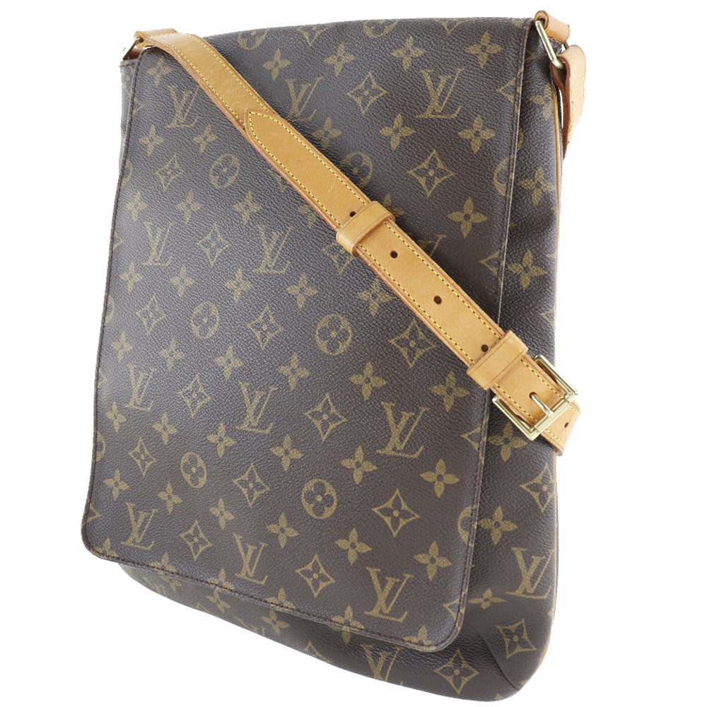 LOUIS VUITTON Shoulder Bag M51256 Monogram canvas Brown Musette Women Used Authentic