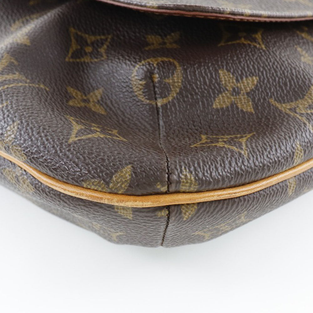 LOUIS VUITTON Shoulder Bag M51256 Monogram canvas Brown Musette Women Used Authentic