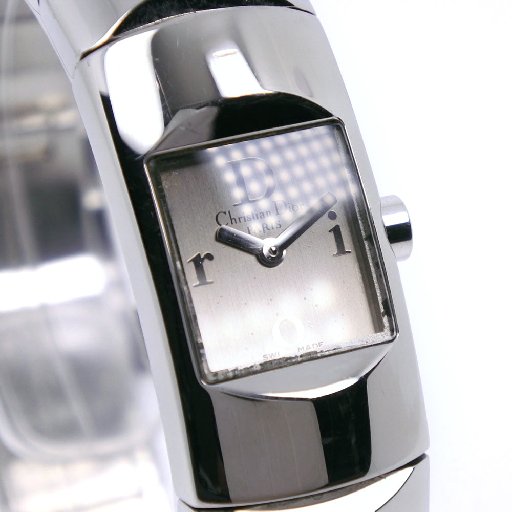 Christian Dior Watches Quartz D102-100 Stainless Steel Silver Diorific Silver dial Women Used Authentic