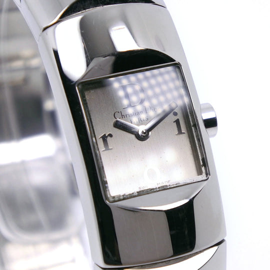 Christian Dior Watches Quartz D102-100 Stainless Steel Silver Diorific Silver dial Women Used Authentic