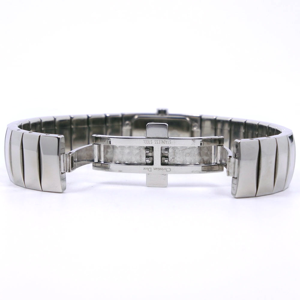 Christian Dior Watches Quartz D102-100 Stainless Steel Silver Diorific Silver dial Women Used Authentic