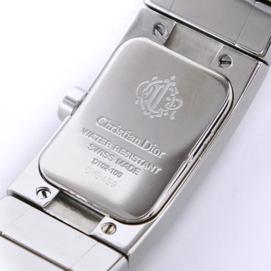 Christian Dior Watches Quartz D102-100 Stainless Steel Silver Diorific Silver dial Women Used Authentic