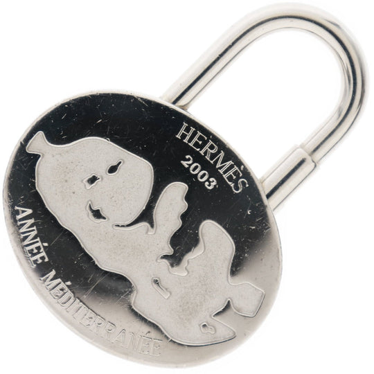 HERMES Cadena Silver (metal) Silver 2003 Mediterranean / ANNEE MEDITERRANEE mens(Unisex) Used Authentic