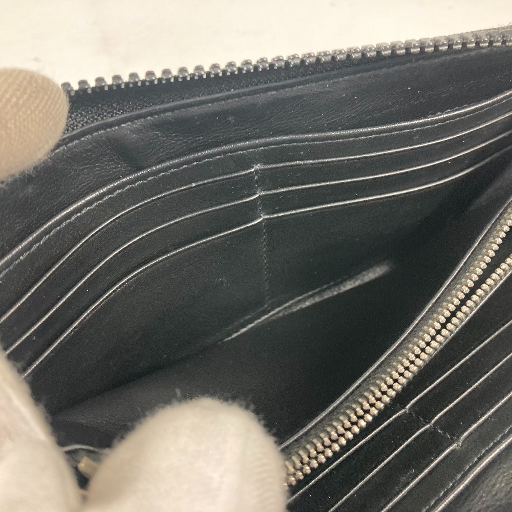 Dior Long Wallet Purse Nylon black KAWS collaboration Women(Unisex) Used Authentic