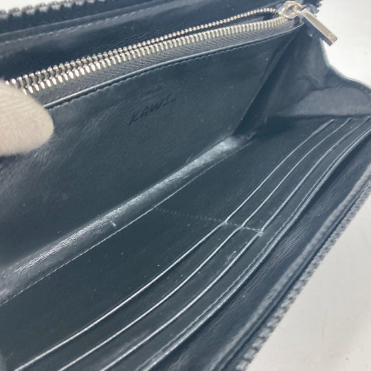 Dior Long Wallet Purse Nylon black KAWS collaboration Women(Unisex) Used Authentic