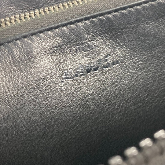 Dior Long Wallet Purse Nylon black KAWS collaboration Women(Unisex) Used Authentic