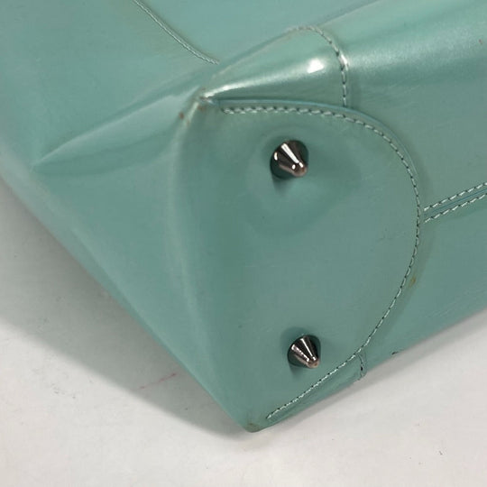 Dior Handbag enamel Light blue Shoulder Bag Shoulder Bag Maris Pearl Women Used Authentic