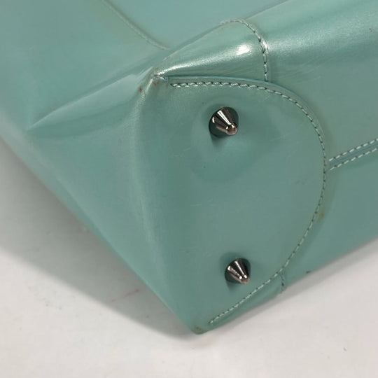 Dior Handbag enamel Light blue Shoulder Bag Shoulder Bag Maris Pearl Women Used Authentic