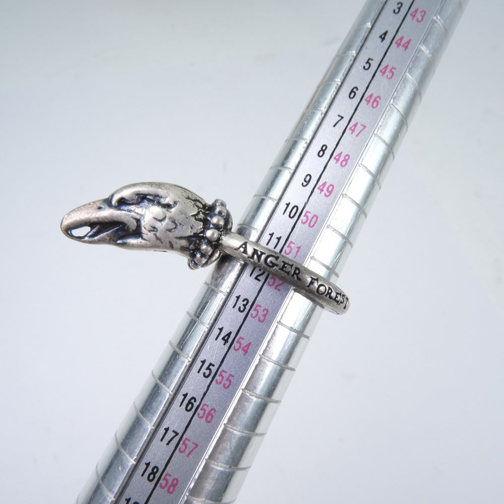 GUCCI Ring Silver Silver ANGER FOREST unisex(Unisex) 12 Used Authentic