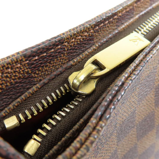 LOUIS VUITTON Shoulder Bag N51157 Damier canvas Brown LoopingMM Damier